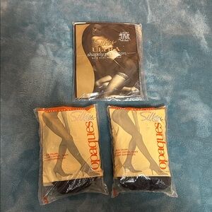 Three Silkies Pantyhose - Large - Dark Navy